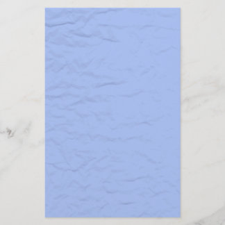 Blauw gekreukeld papier