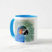 Blauw-gele Ara Mok (Voorkant links)