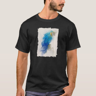 Blauw-gele papegaai Ara No 3 Dierenportret T-shirt