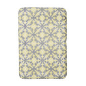 Blauw gele witte bath Mat (Voorkant Verticaal)