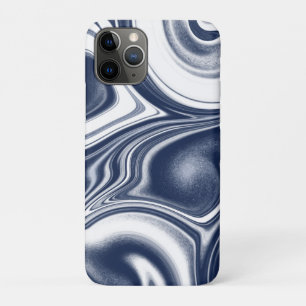 Blauw gemarmerd iPhone 11 pro hoesje