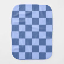 Blauw geruit patroon
