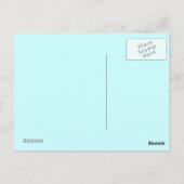 Blauw gestreepte Briefkaarten (Achterkant)