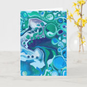 Blauw gevoel | Denk aan u Kaart (Gele Bloem)