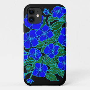 Blauw geweld #1 iPhone 11 hoesje
