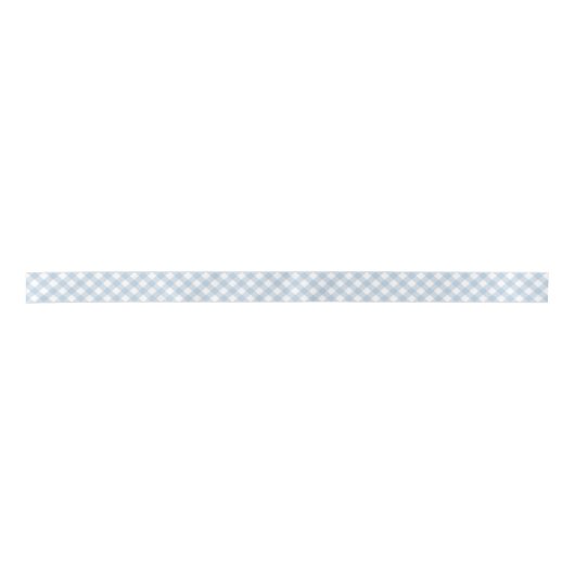 Blauw gingham schattig eenvoudige check lint (Voorkant)