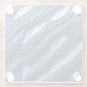 Blauw glas Onderzetter (Achterkant)