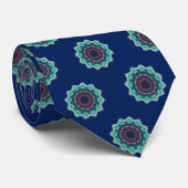 Blauw glas stropdas (Opgerold)