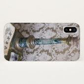  blauw glazen kaarlehouder Case-Mate iPhone case (Achterkant (horizontaal))