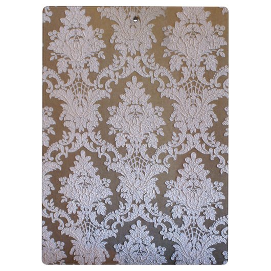 blauw glazen kaarlehouder klembord (Achterkant)