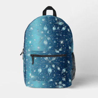 Blauw Glitter Glam Rugzak