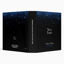 Blauw glitter op zwarte achtergrond