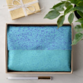 Blauw glitter Sparkle Shiny Shimmer Tissuepapier (Geschenk)