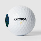 blauw golfballen (Logo)