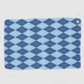 Blauw Golfhanddoek (Horizontaal)