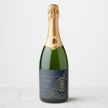 Blauw & Goud | Aangepaste namen, data