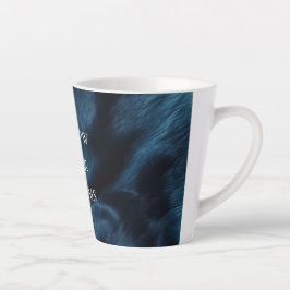 Blauw Goud Koeienhuid Latte Mok