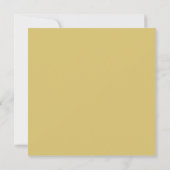 Blauw, gouden Lijst Kaart (Achterkant)