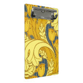  blauw goudpatroon mini klembord (Schuin)