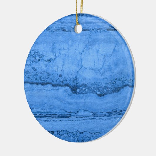 Blauw granietpatroon, blauwe marmer, blauwe steen keramisch ornament (Links)