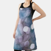 Blauw grijs bokeh, abstracte achtergrond. schort (Insitu)