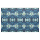 Blauw, grijs, crème en wit weefsel "Dublin" Stof (Fat Quarter)