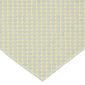 Blauw Grijs Fleur Tafelkleed (Gekanteld)