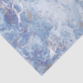 Blauw grijs marmeren steen textuur tissuepapier (Detail)