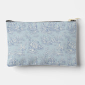  blauw grijs Toile de Jouy bedrukt Etui (Achterkant)