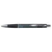 Blauw grijs verloop golvenpatroon pen (Achterkant)