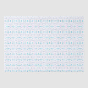 Blauw grijs wit pastel deco Pattern Baby Gift Tissuepapier