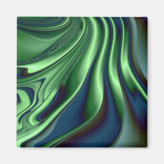 Blauw groen 4 magneet (Voorkant)