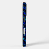 Blauw groen gebroken glazen patroon Case-Mate iPhone case (Achterkant / Rechts)