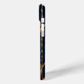 Blauw, groen, goud Case-Mate iPhone case (Achterkant / Links)