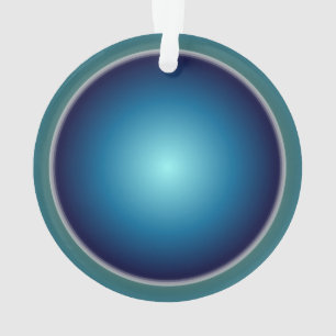  blauw/groen > kerstversiering ornament