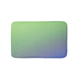 Blauw groene regenboog abstracte textuur patroon k badmat