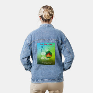 Blauw & Groene Waarheid zal Denim Jasje staan Jacket