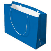Blauw Groot Cadeauzakje (Achterkant Gekanteld)