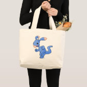 Blauw Grote Tote Bag (Voorkant (product))