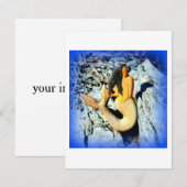 blauw haar (Voorkant / Achterkant)