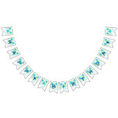 Blauw Happy Birthday Banner (Alle)