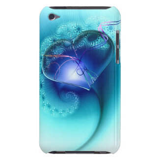 blauw hart hoesje van i phione