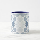 Blauw hart mok (Midden)