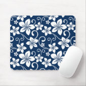 BLAUW HAWAII (NAVY BLUE) MOUSEPAD MUISMAT (Met muis)