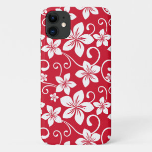 BLAUW HAWAII (RED) iPhone 11 HOESJE