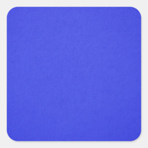 Blauw, helder vierkante sticker