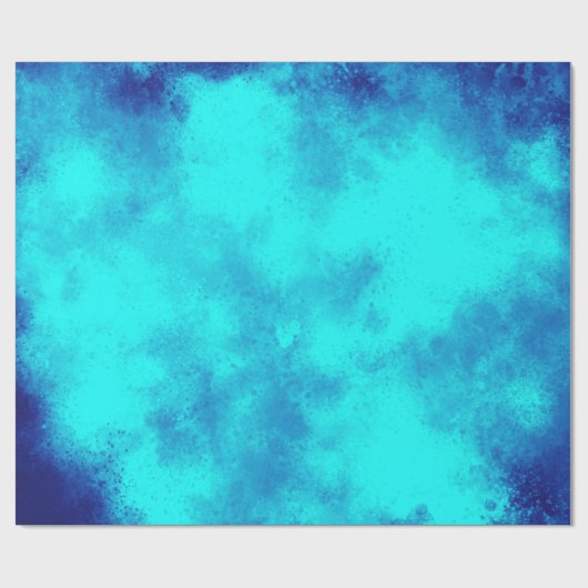 Blauw hemelpapier cadeaupapier (Vlak)