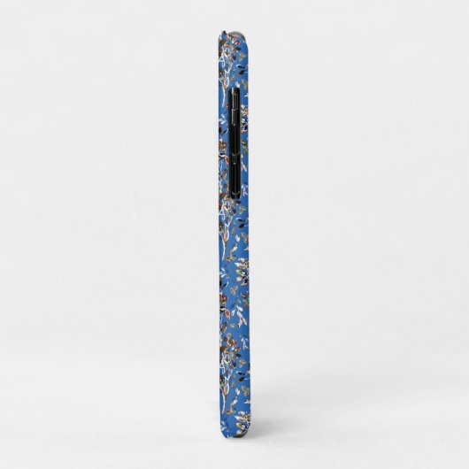 Blauw herfstblad en bosbessen Case-Mate iPhone case (Achterkant/links)