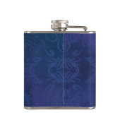 blauw heupfles (Achterkant)