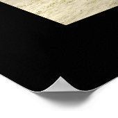 Blauw horizon poster (Hoek)